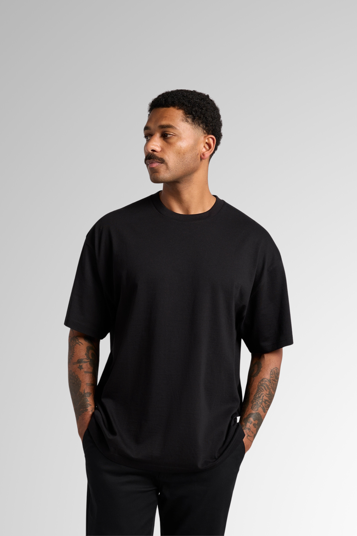 Block Oversized Tee