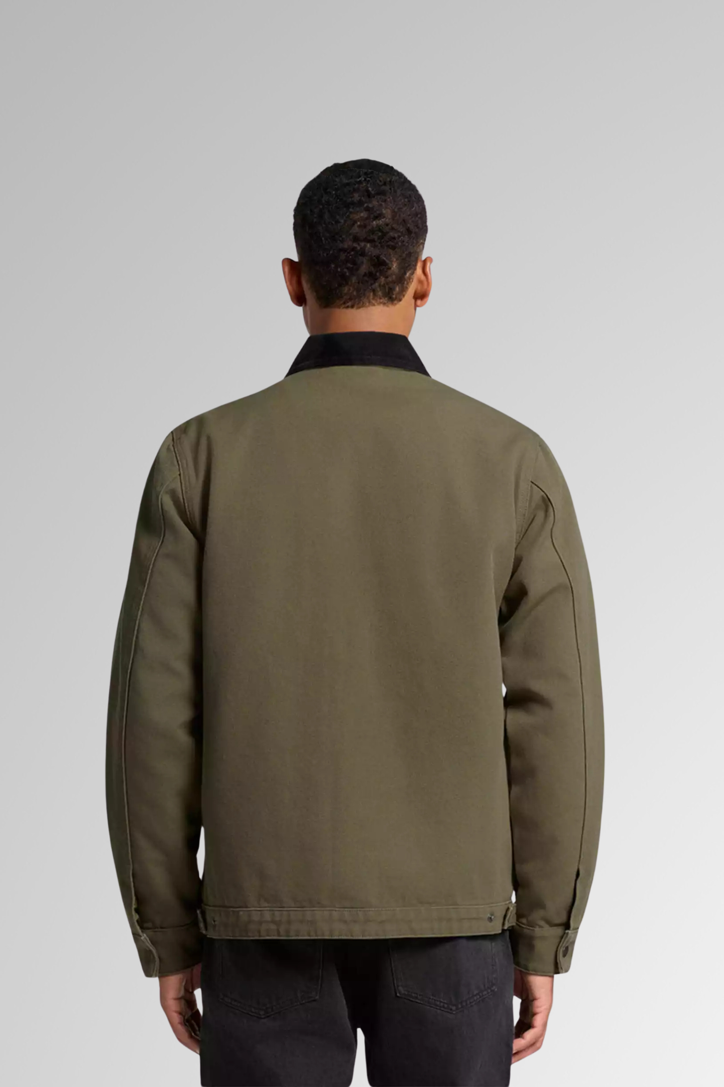 Canvas Cord Collar Jacket