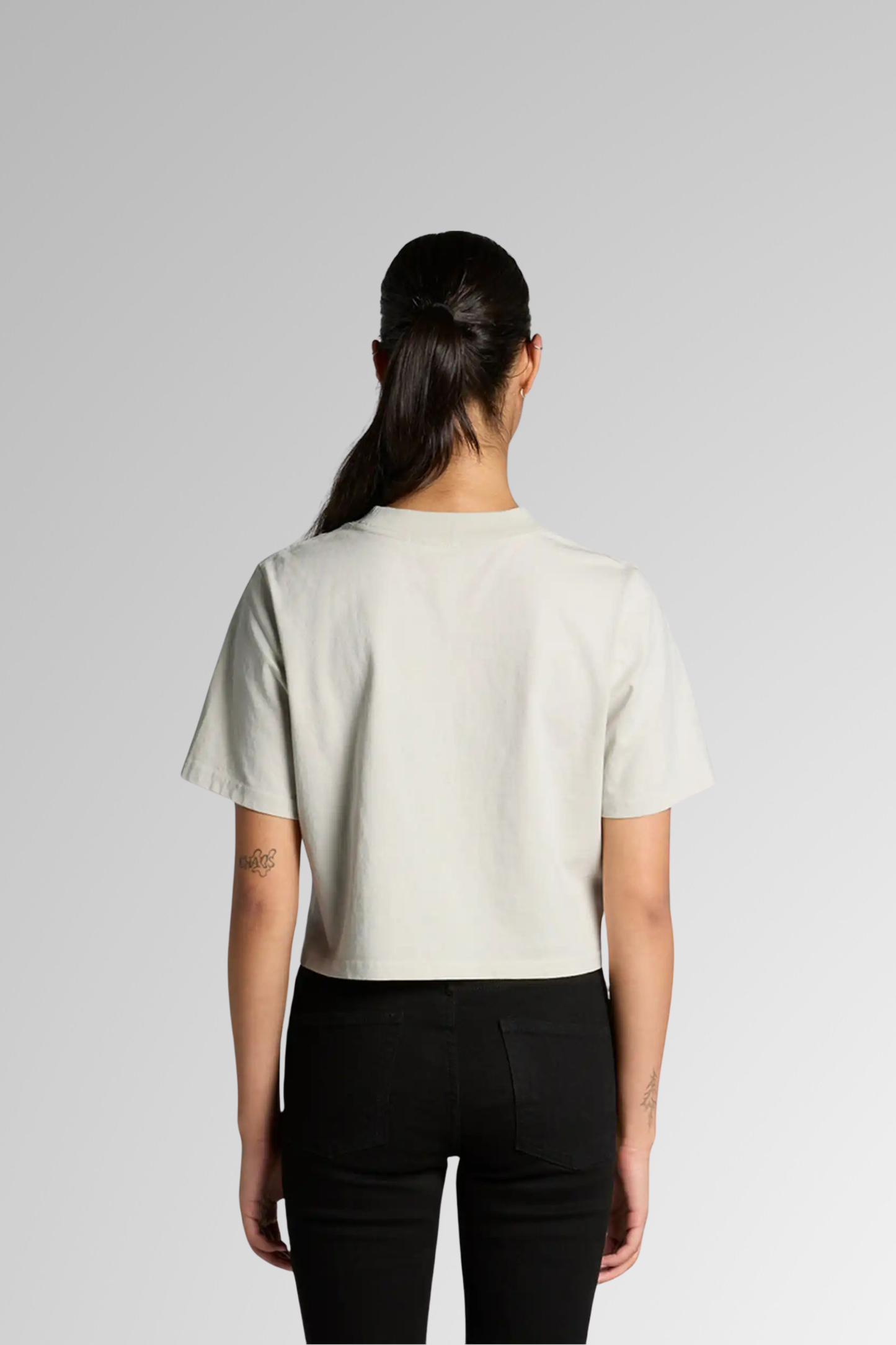 Heavy Faded Crop Tee