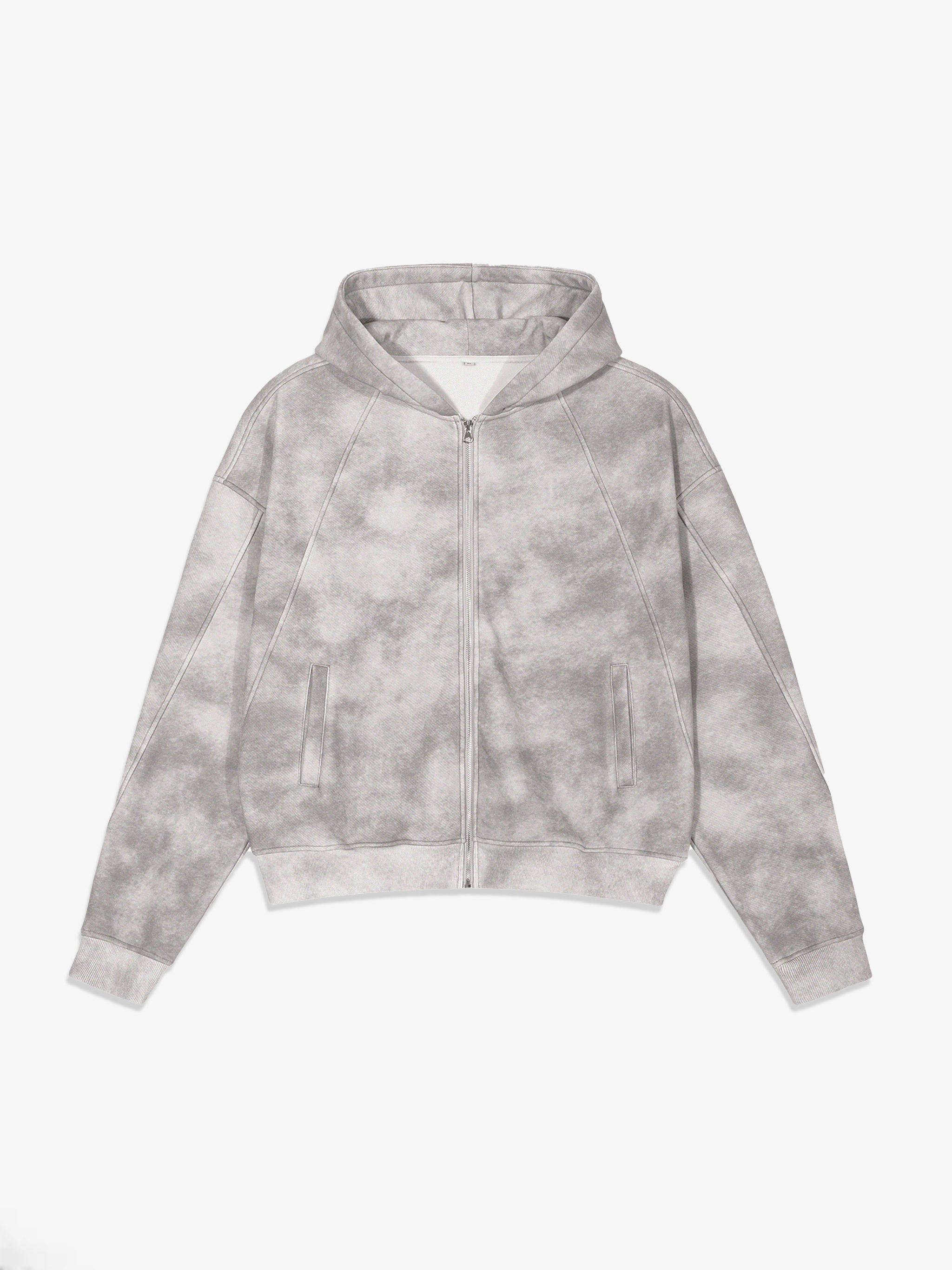 TMA Dirty Wash Zip-Up Hoodie