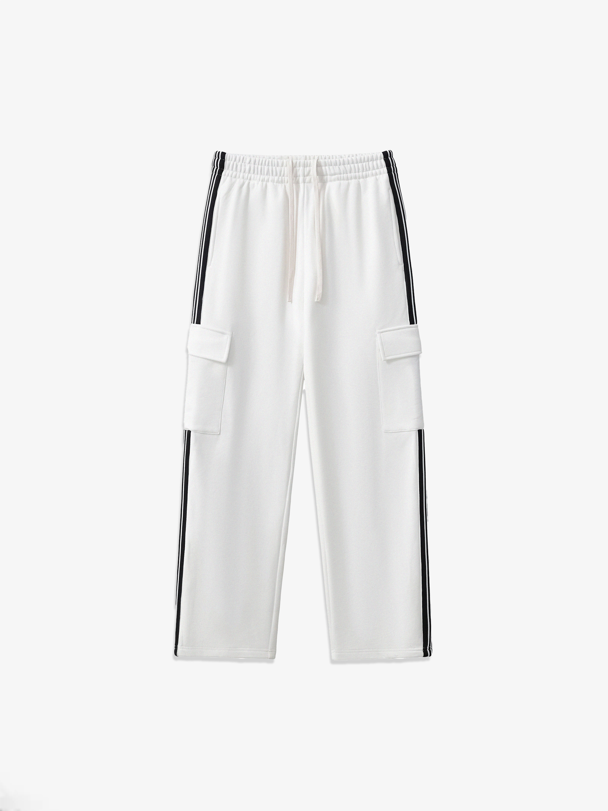 TMA Side Stripe Straight-Leg Pants