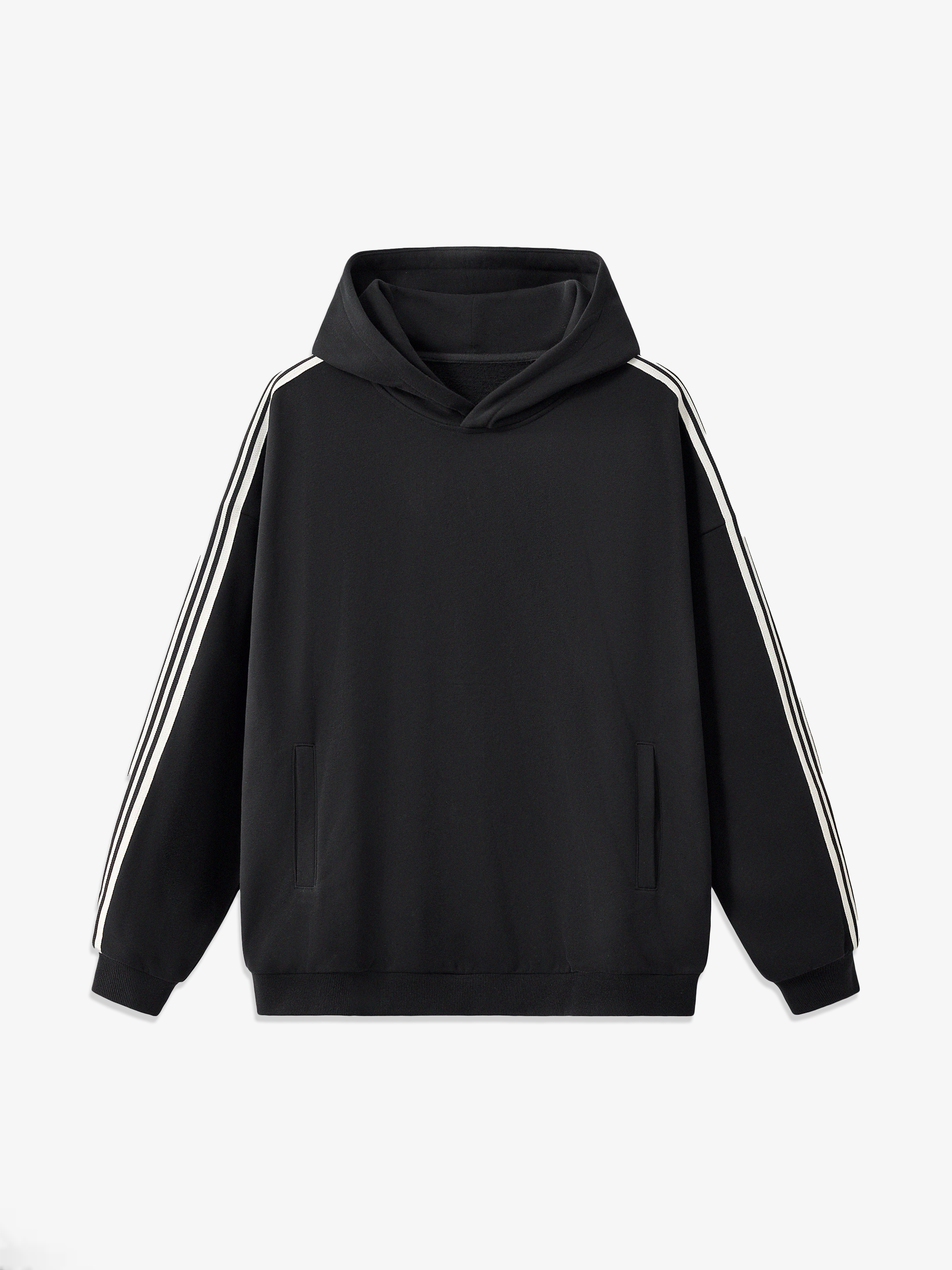 TMA Side Stripe Drop-Shoulder Hoodie
