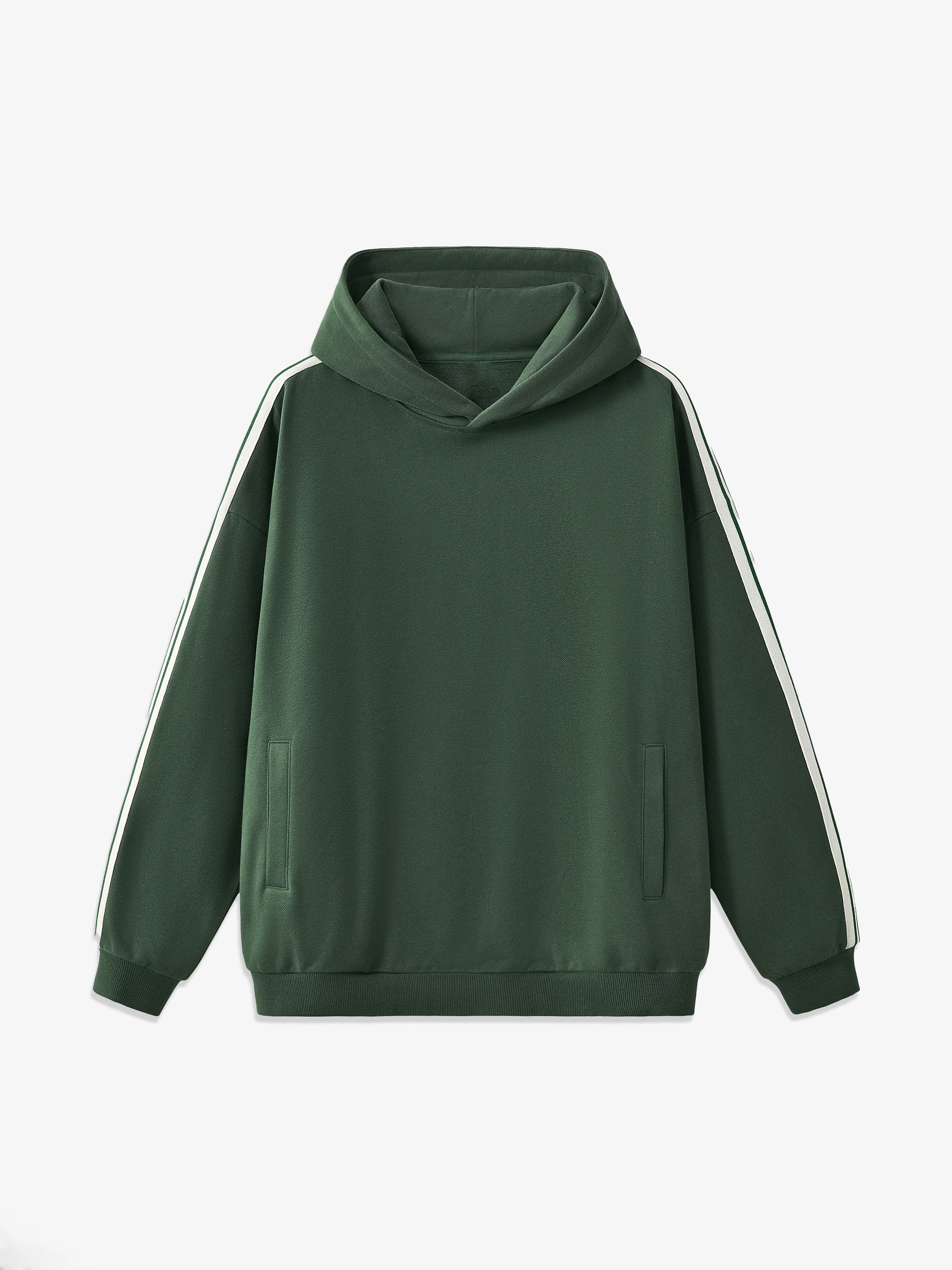 TMA Side Stripe Drop-Shoulder Hoodie