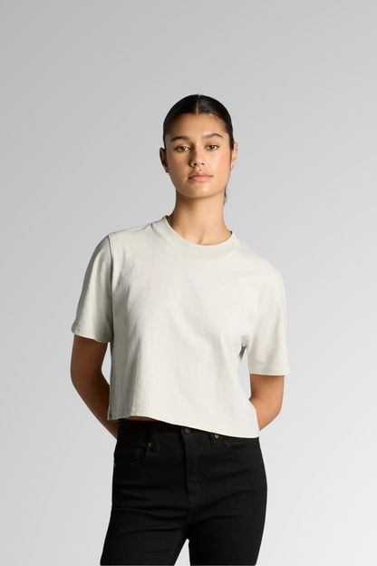 Heavy Faded Crop Tee