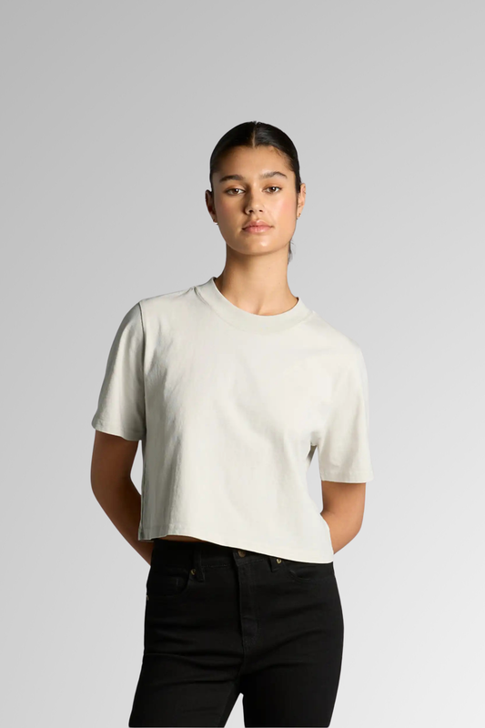Heavy Faded Crop Tee