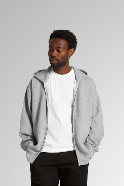 Relaxed Zip Hoodie