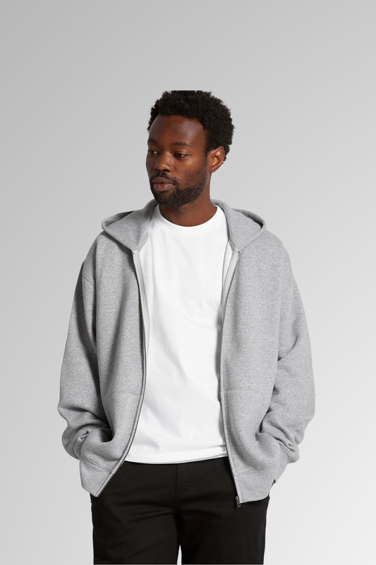 Relaxed Zip Hoodie