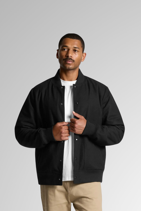 Felt Bomber Jacket