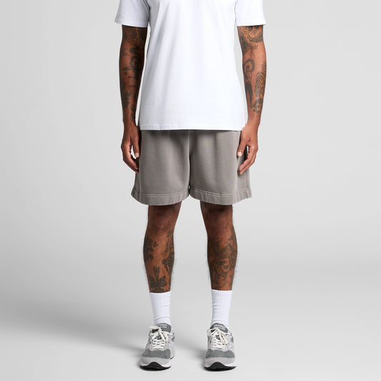 Relaxed Faded Track Shorts