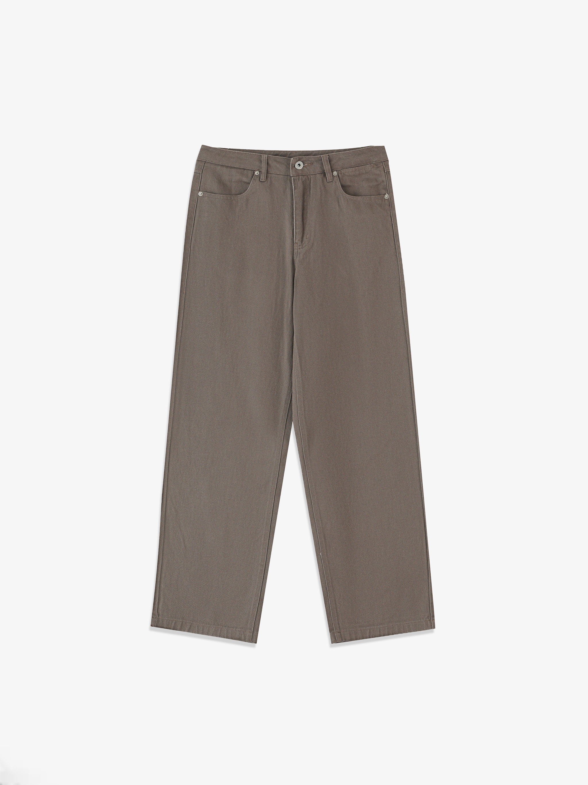 Foundation Straight-Leg Cotton Pants