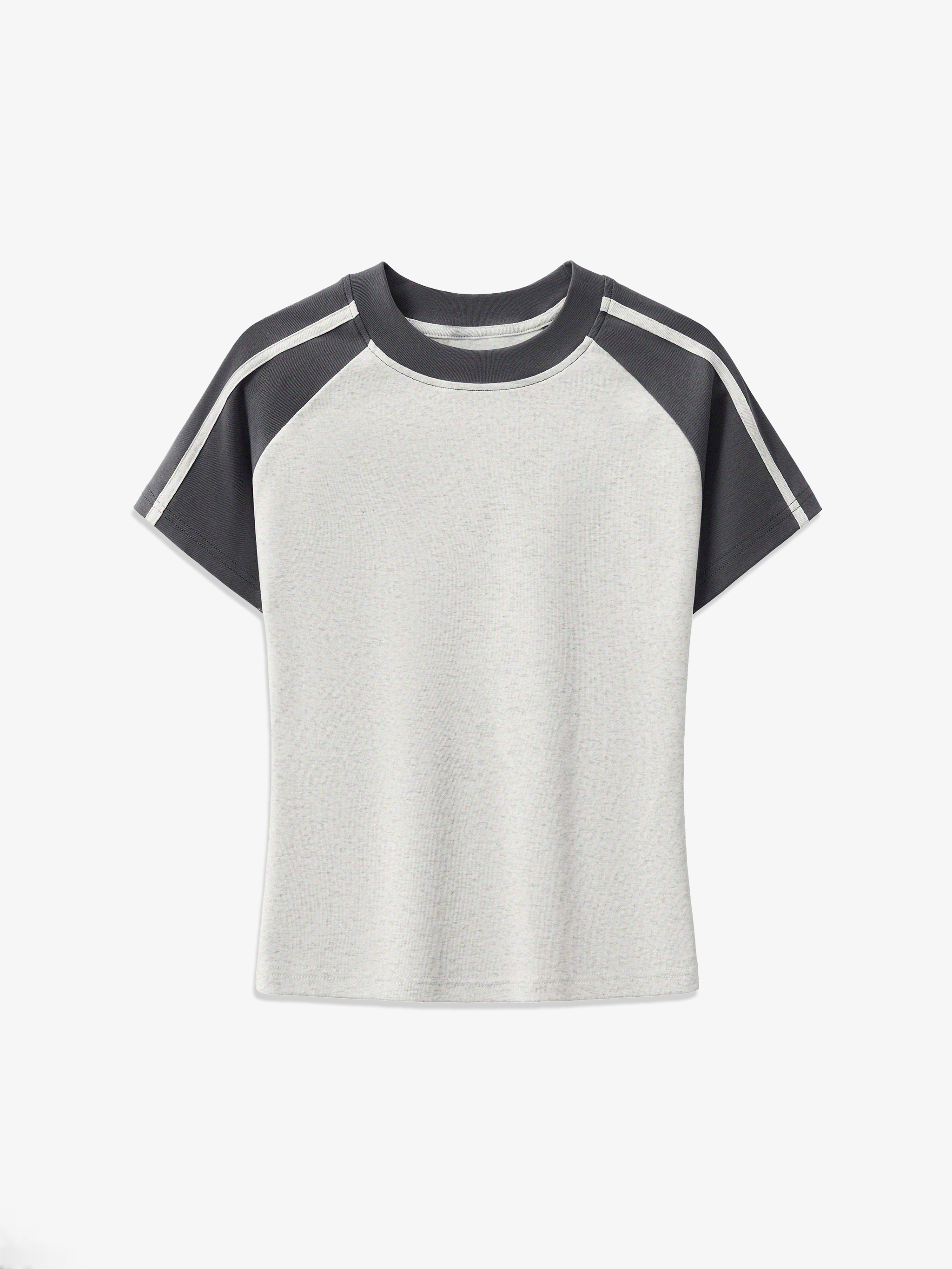 Foundation Contrast Raglan Bodycon Tee