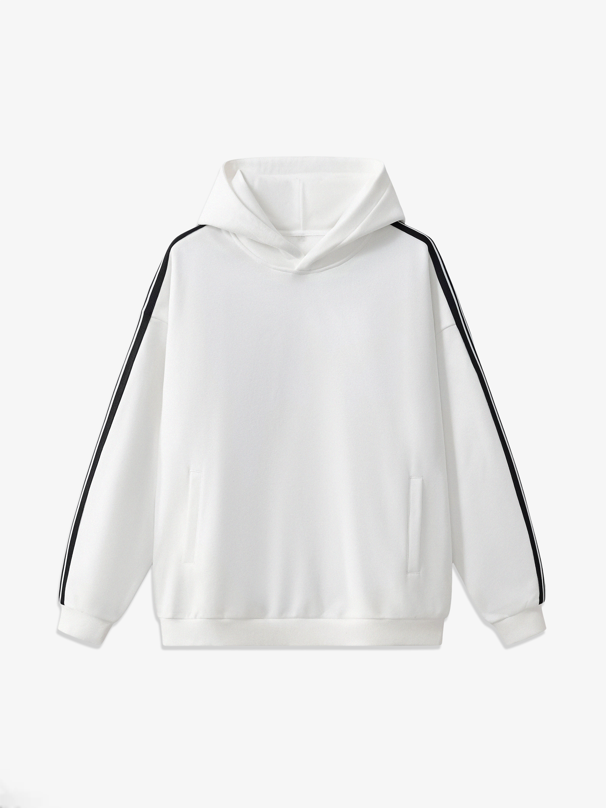 TMA Side Stripe Drop-Shoulder Hoodie