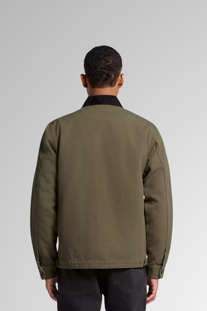 Canvas Cord Collar Jacket
