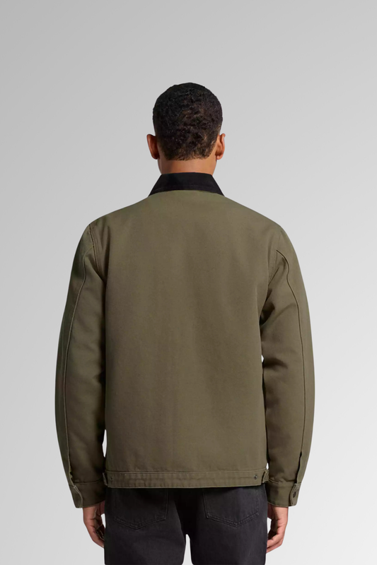 Canvas Cord Collar Jacket