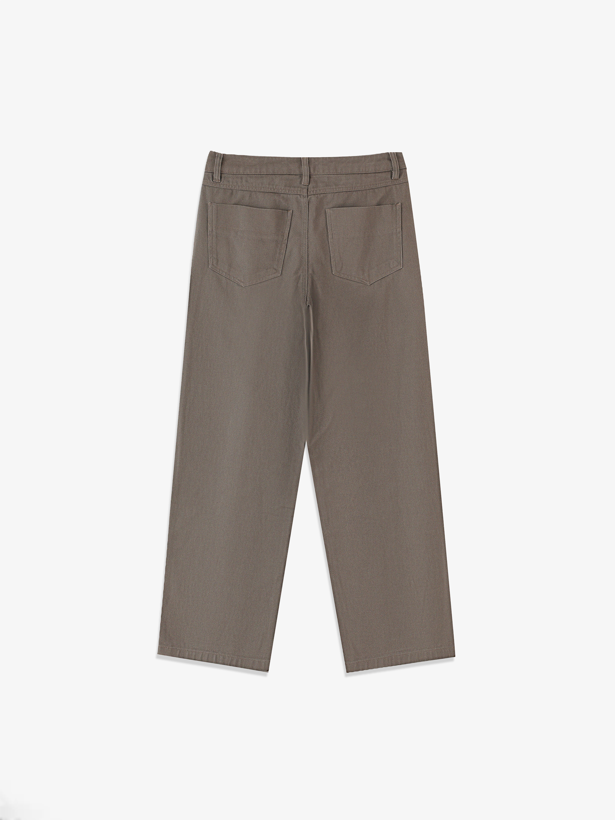 Foundation Straight-Leg Cotton Pants