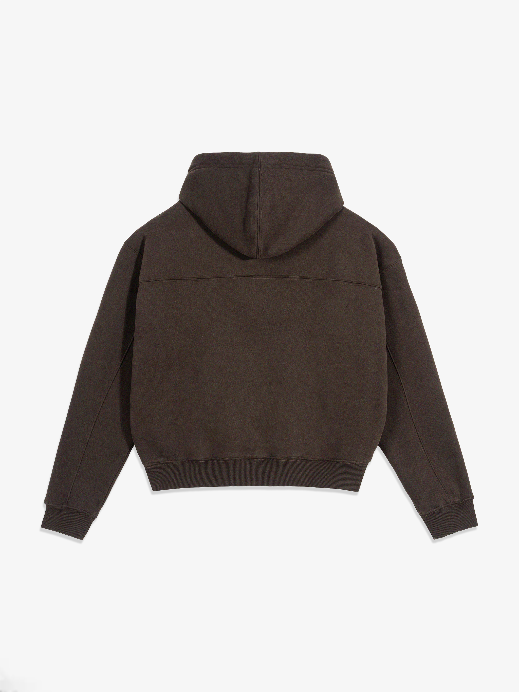 TMA Fleece Zip-Up Boxy Hoodie