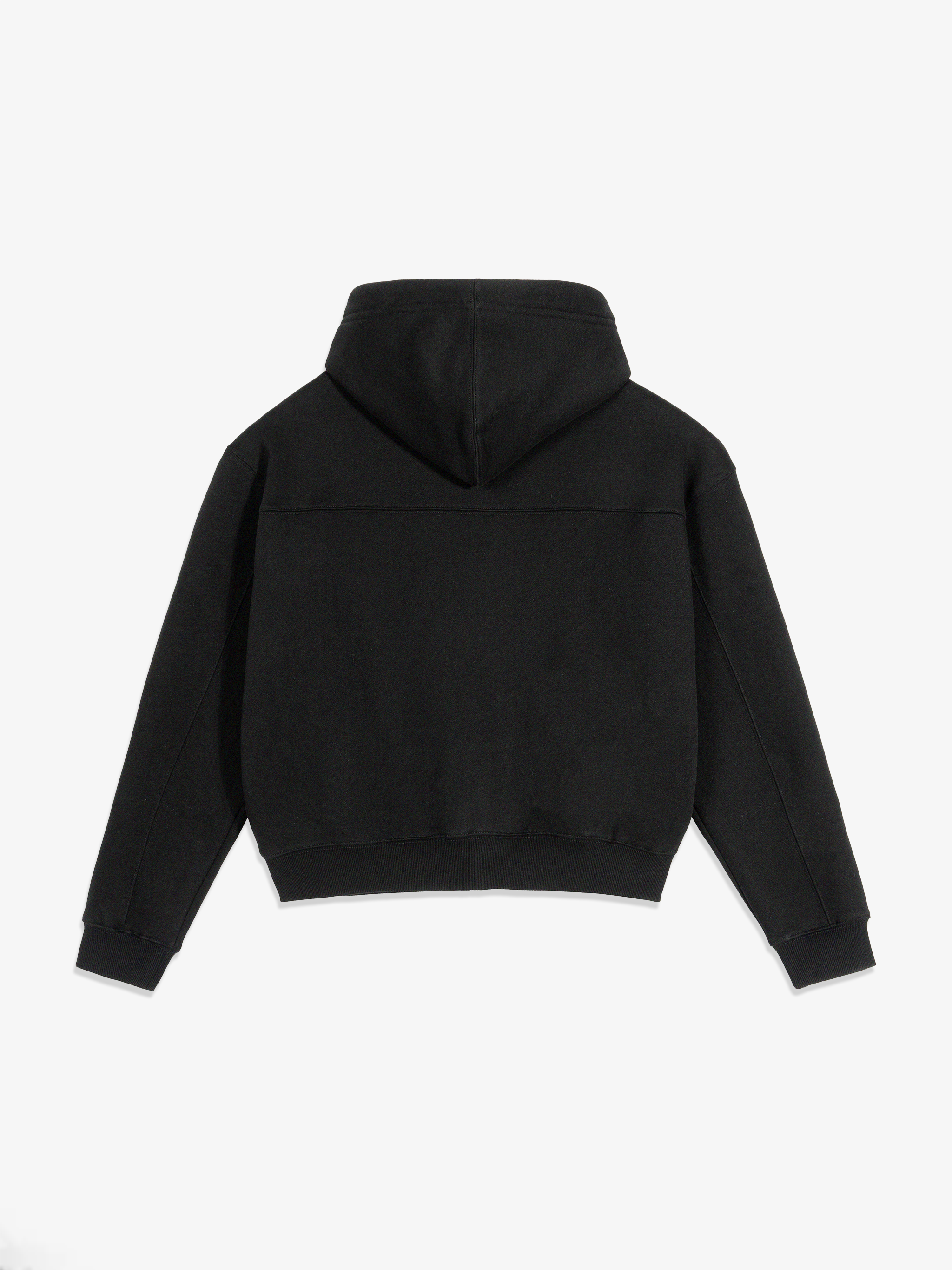 TMA Fleece Zip-Up Boxy Hoodie