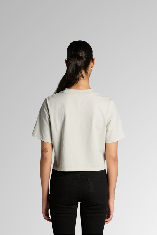 Heavy Faded Crop Tee