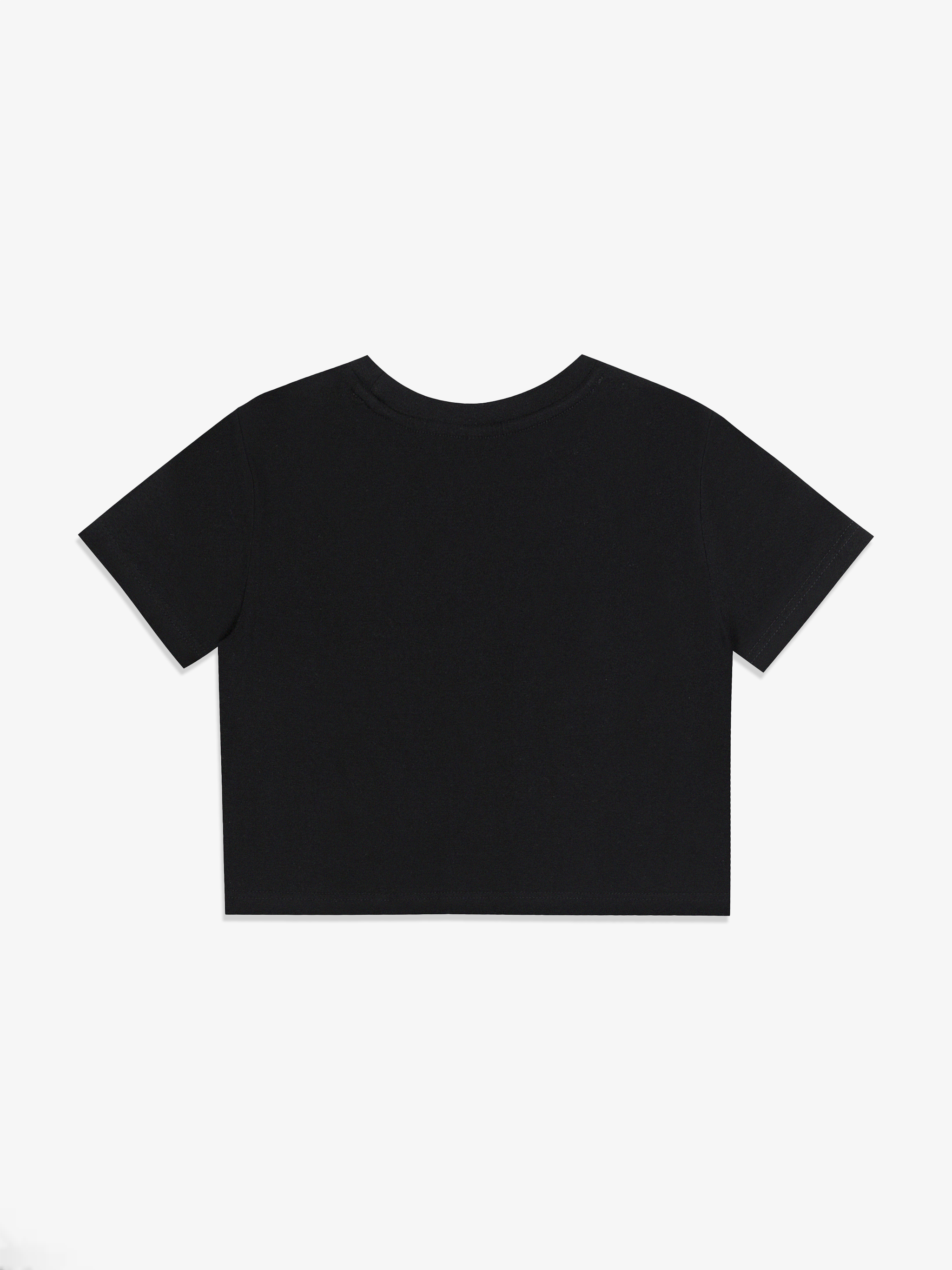 Foundation Fitted Crop Cotton Tee