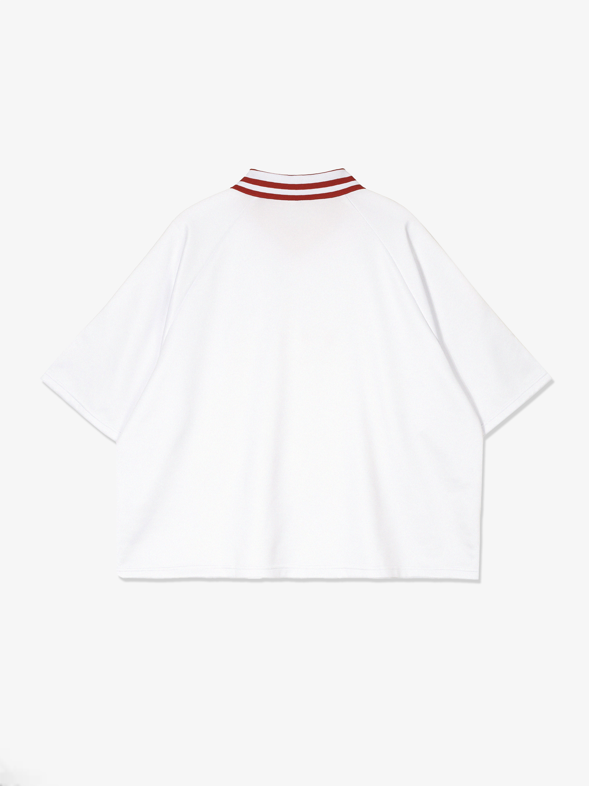 TMA Contrast Lapel Boxy Tee