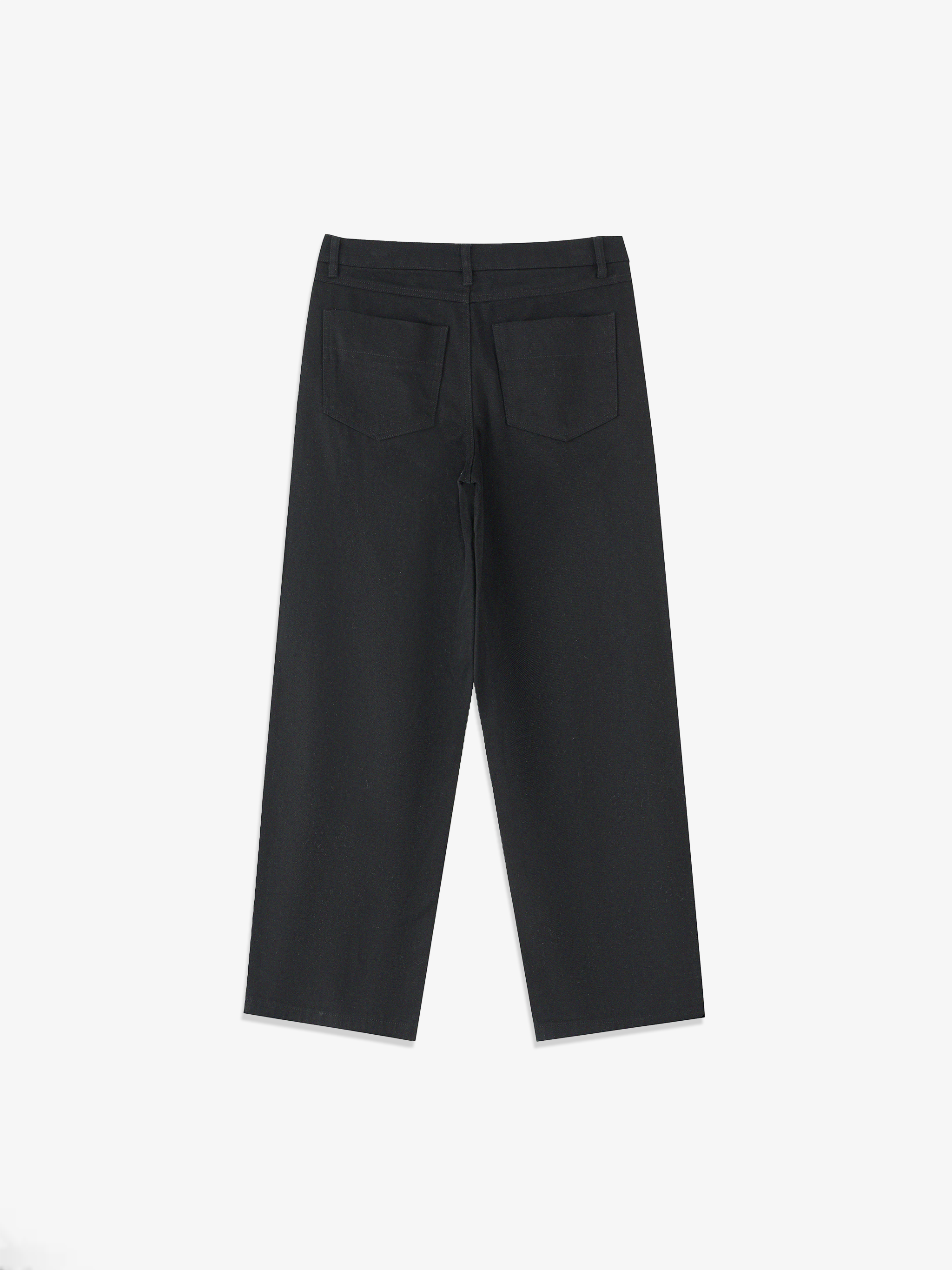 Foundation Straight-Leg Cotton Pants