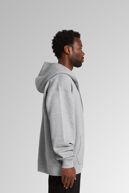 Relaxed Zip Hoodie