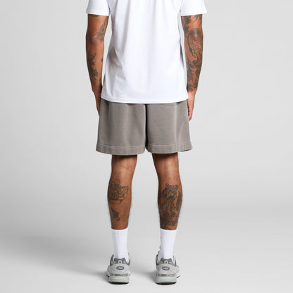 Relaxed Faded Track Shorts