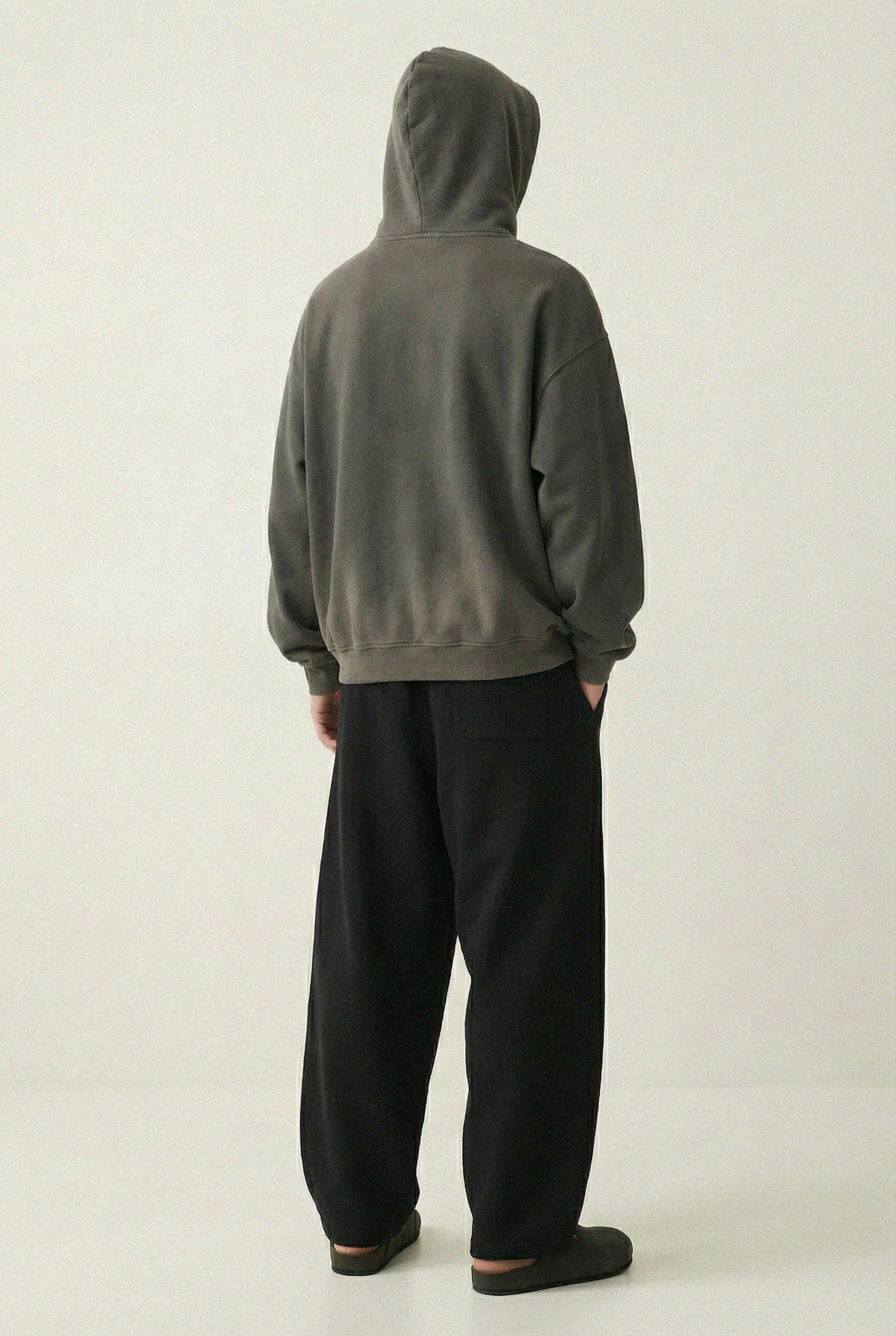 Vintage Gradient Fleece Hoodie