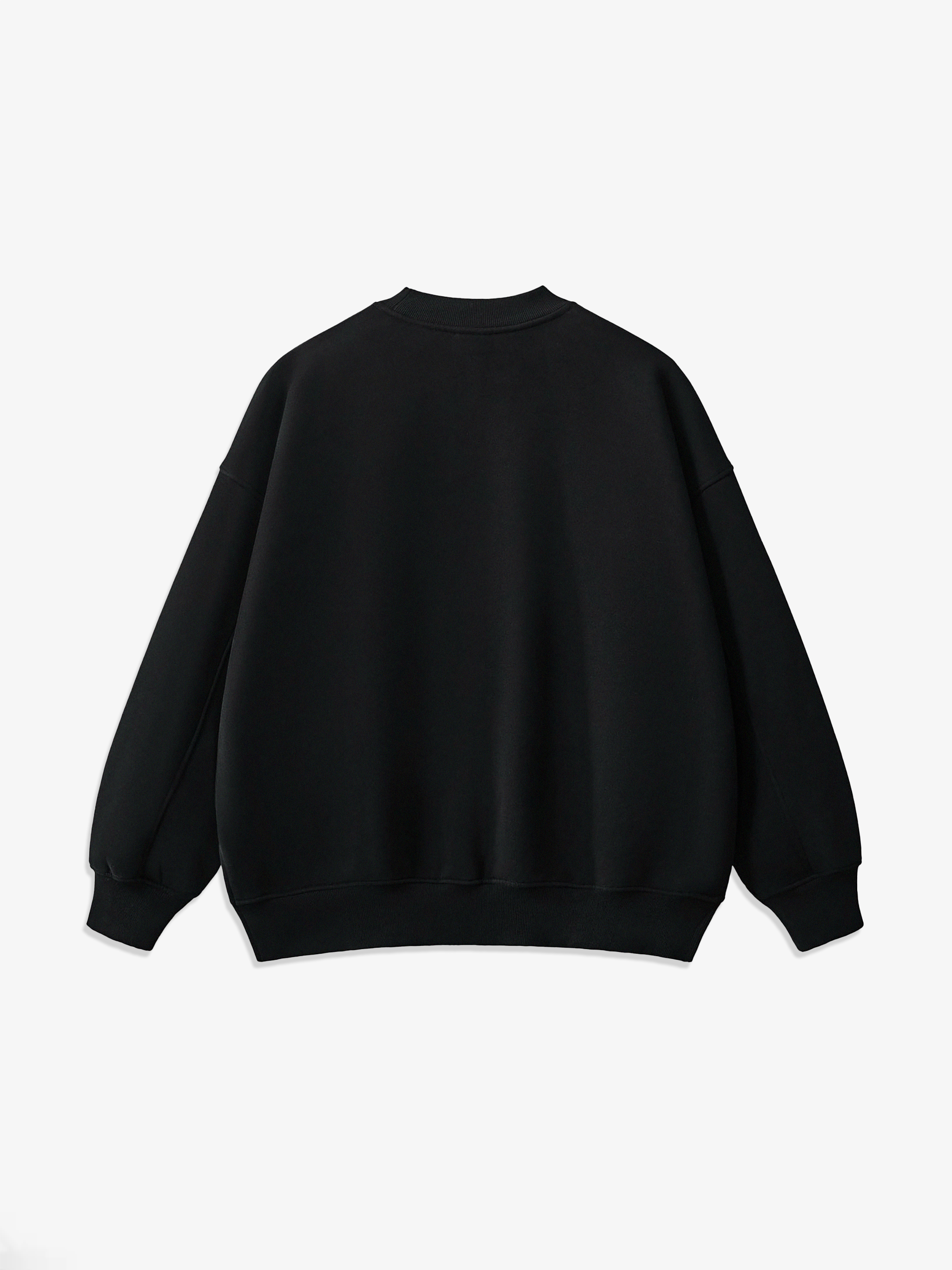 Foundation Fleece Side-Slit Crewneck