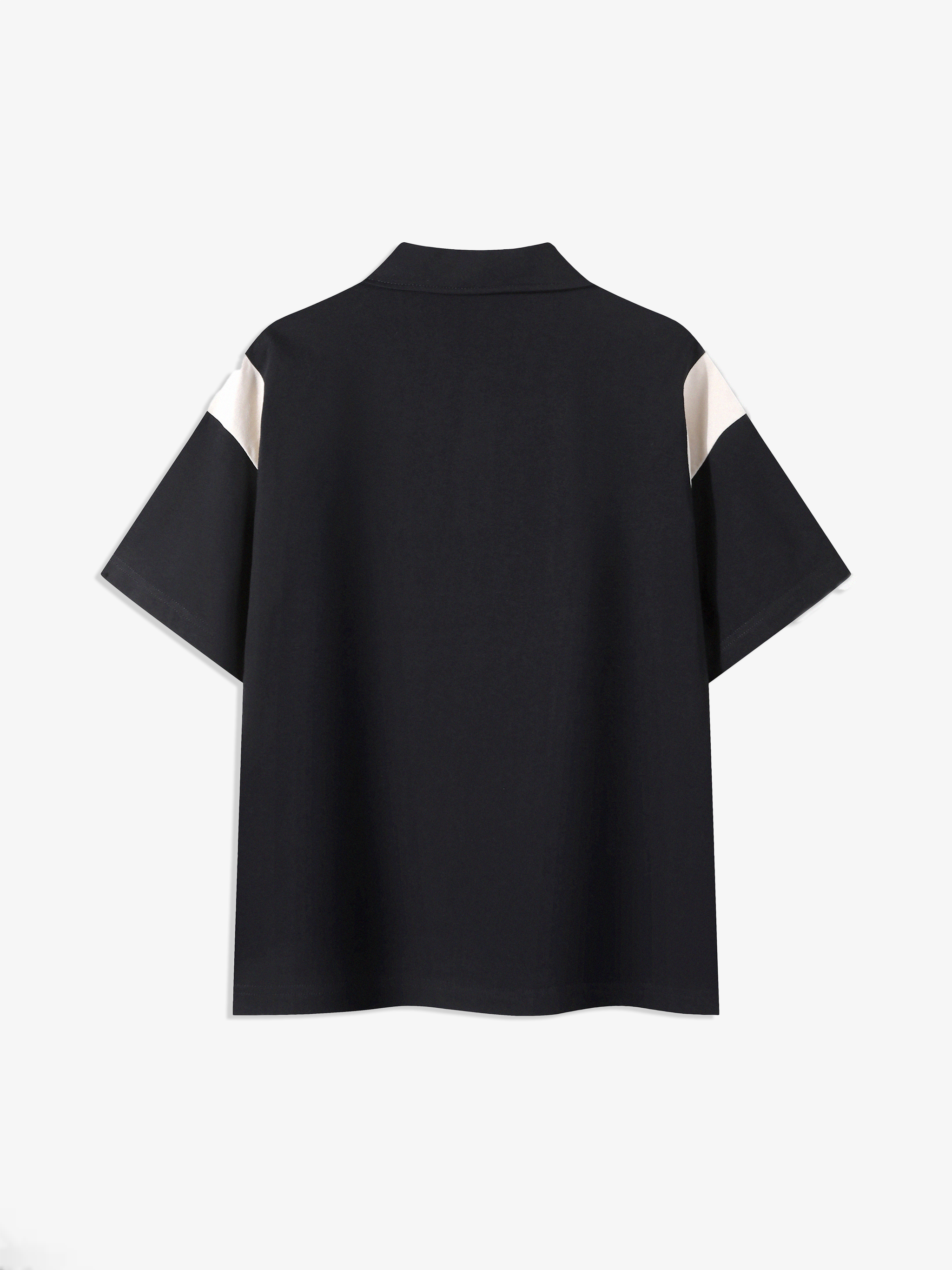 Foundation Contrast Panel Polo Shirt