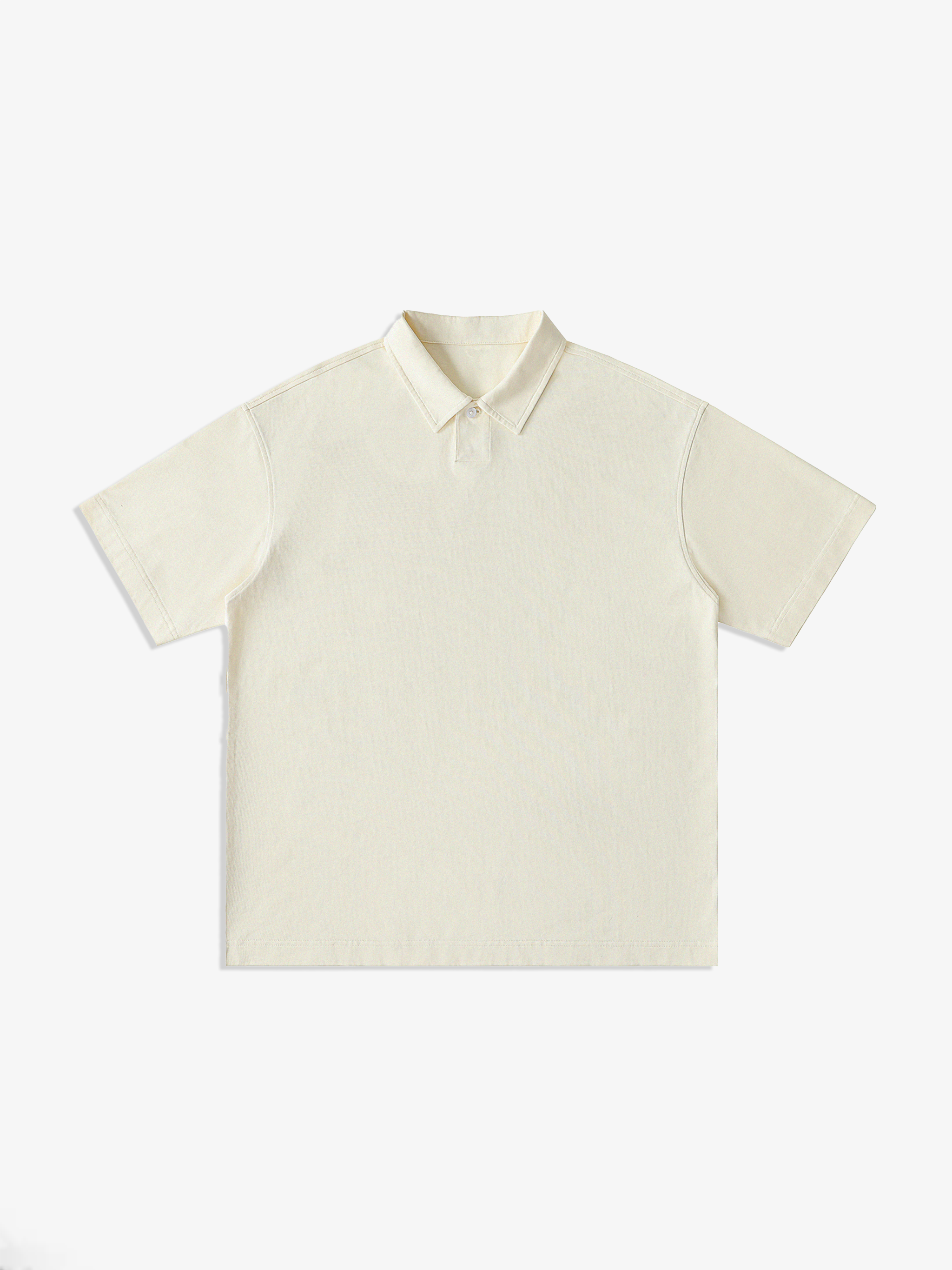 Foundation Loose Cotton Polo Shirt