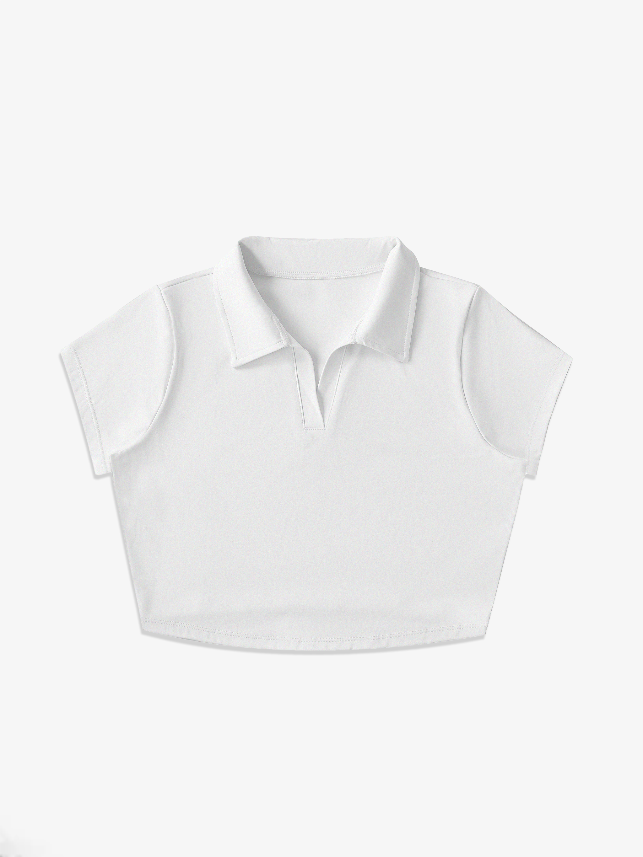 Foundation V-Neck Crop Top