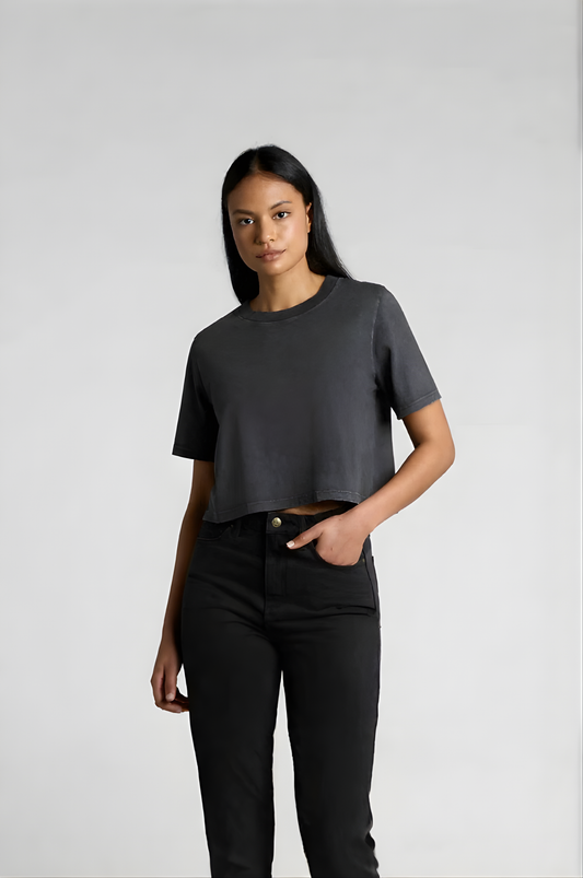 Essential Heavy Crop Tee
