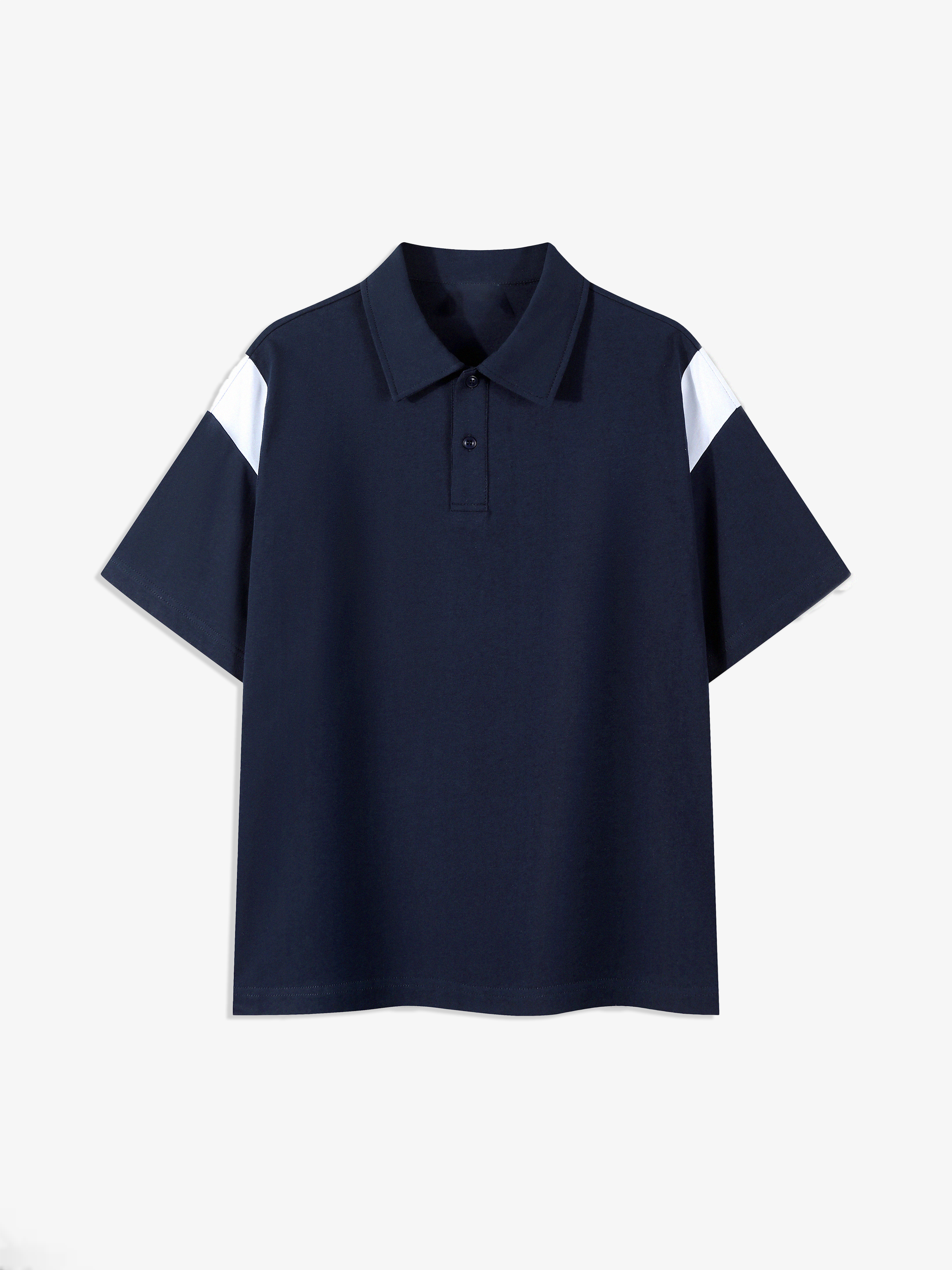 Foundation Contrast Panel Polo Shirt