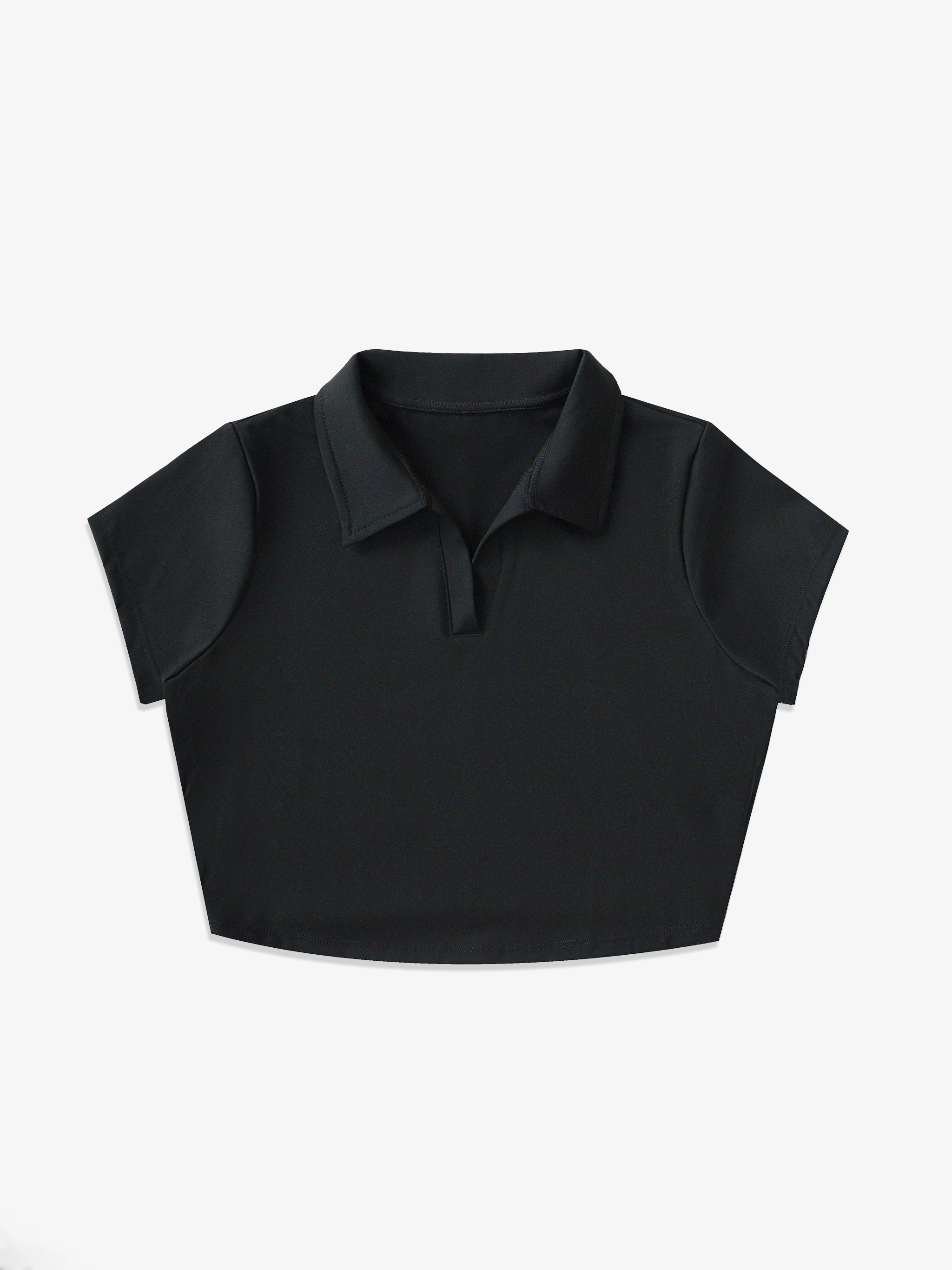 Foundation V-Neck Crop Top