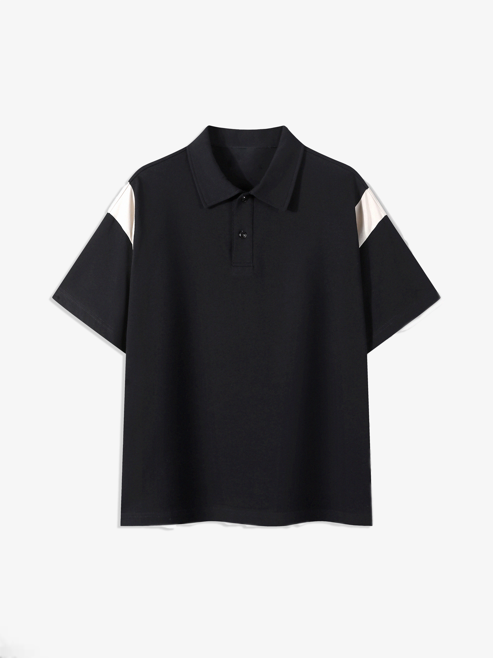 Foundation Contrast Panel Polo Shirt